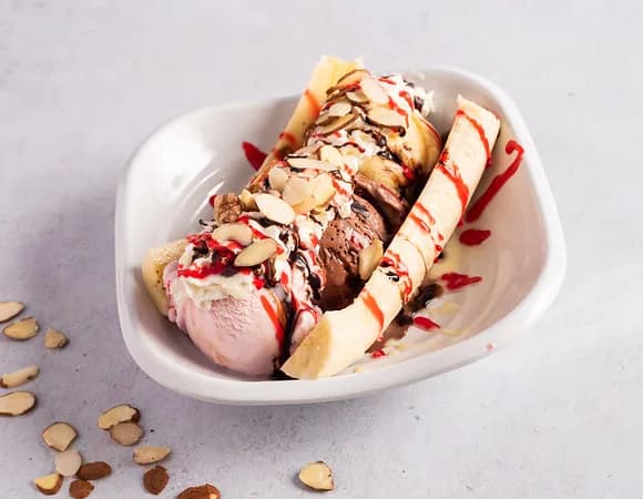 Banana Split at Choco Fruit, Anaheim