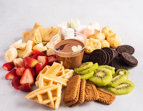 Chocolate Dipping, Skewers & Dubai Cups